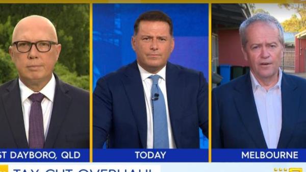 Bill Shorten and Peter Dutton debated the new tax cuts on the today show.
